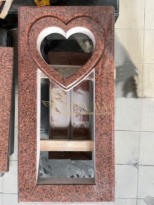 Надгробная плита "Сердце" 120х60х8 — ritualum.ru Надгробная плита "Сердце" 120х60х8 — ritualum.ru