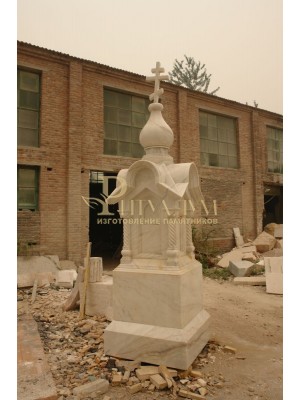 Церковь (часовня) из белого мрамора — ritualum.ru